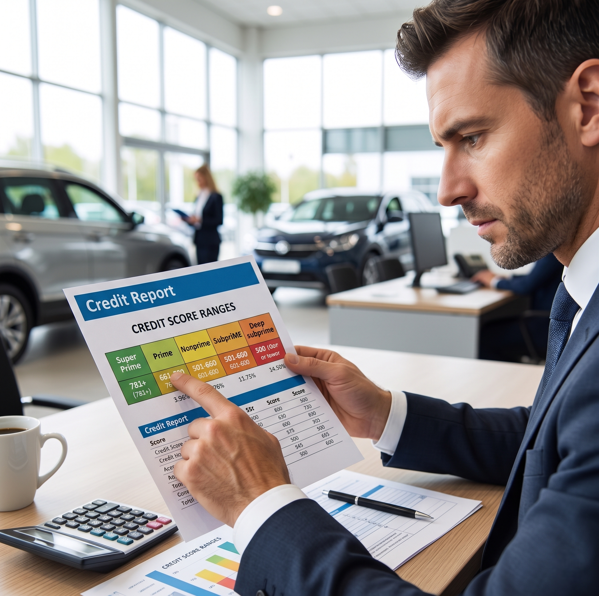 What Credit Score Range Qualifies as Subprime for Auto Loans