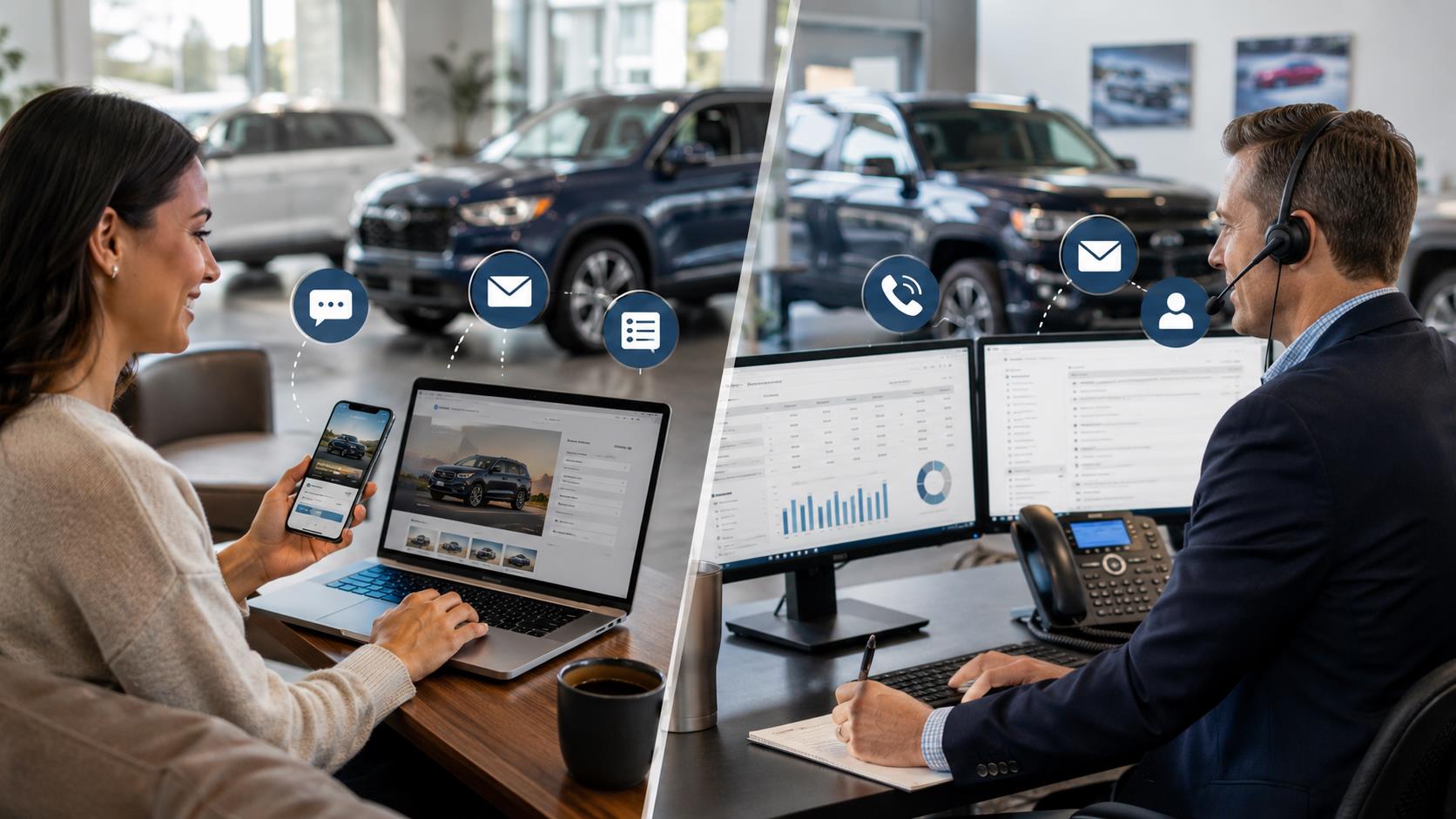 Inbound vs. Outbound Lead Gen for Auto Dealerships