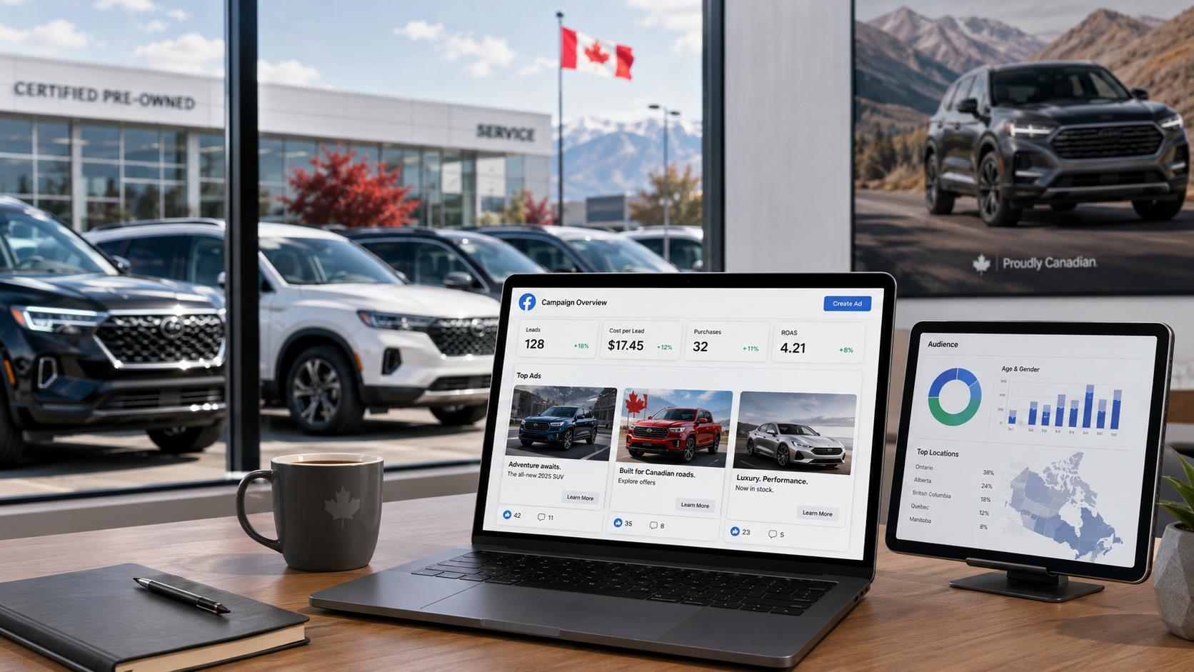 Facebook ads for auto dealerships