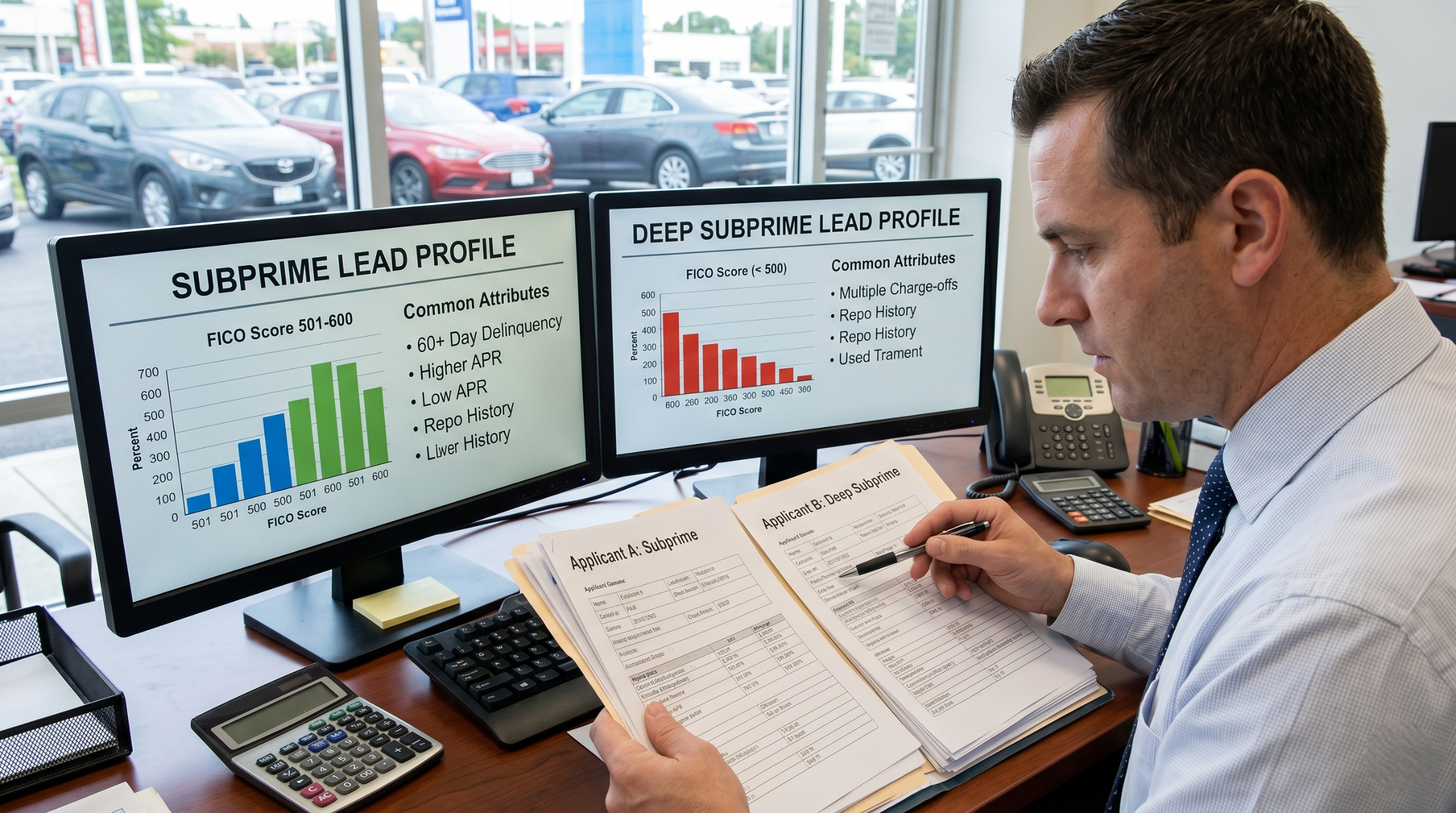 Subprime vs. Deep Subprime Auto Leads