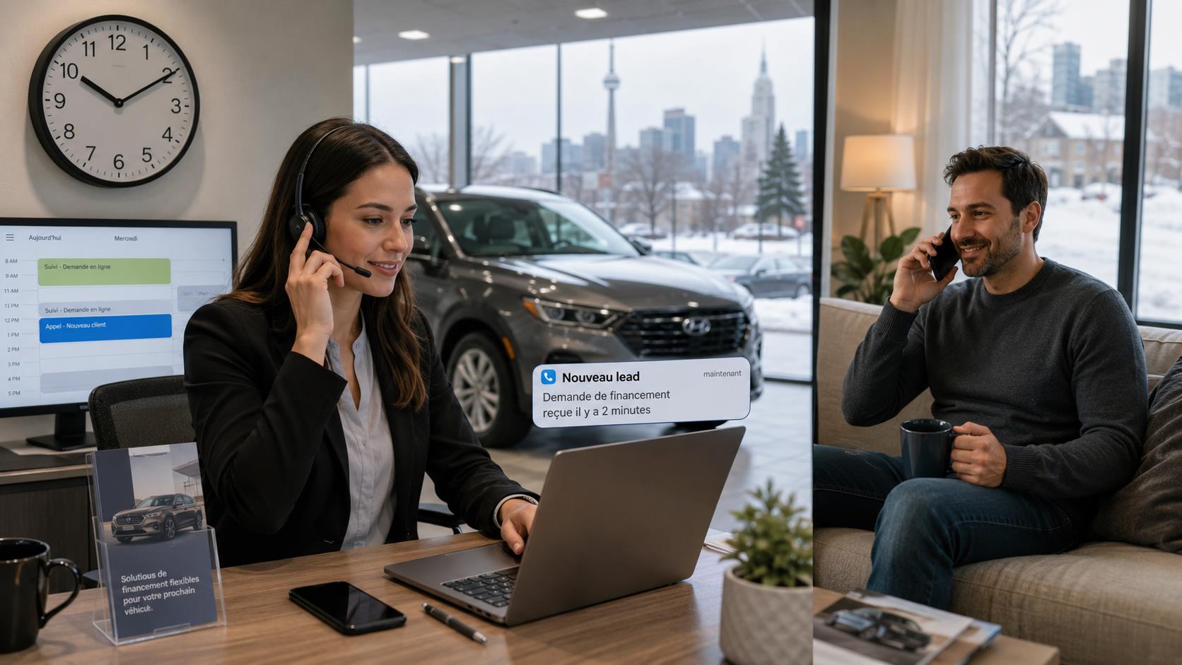 meilleur moment pour contacter des leads en financement auto