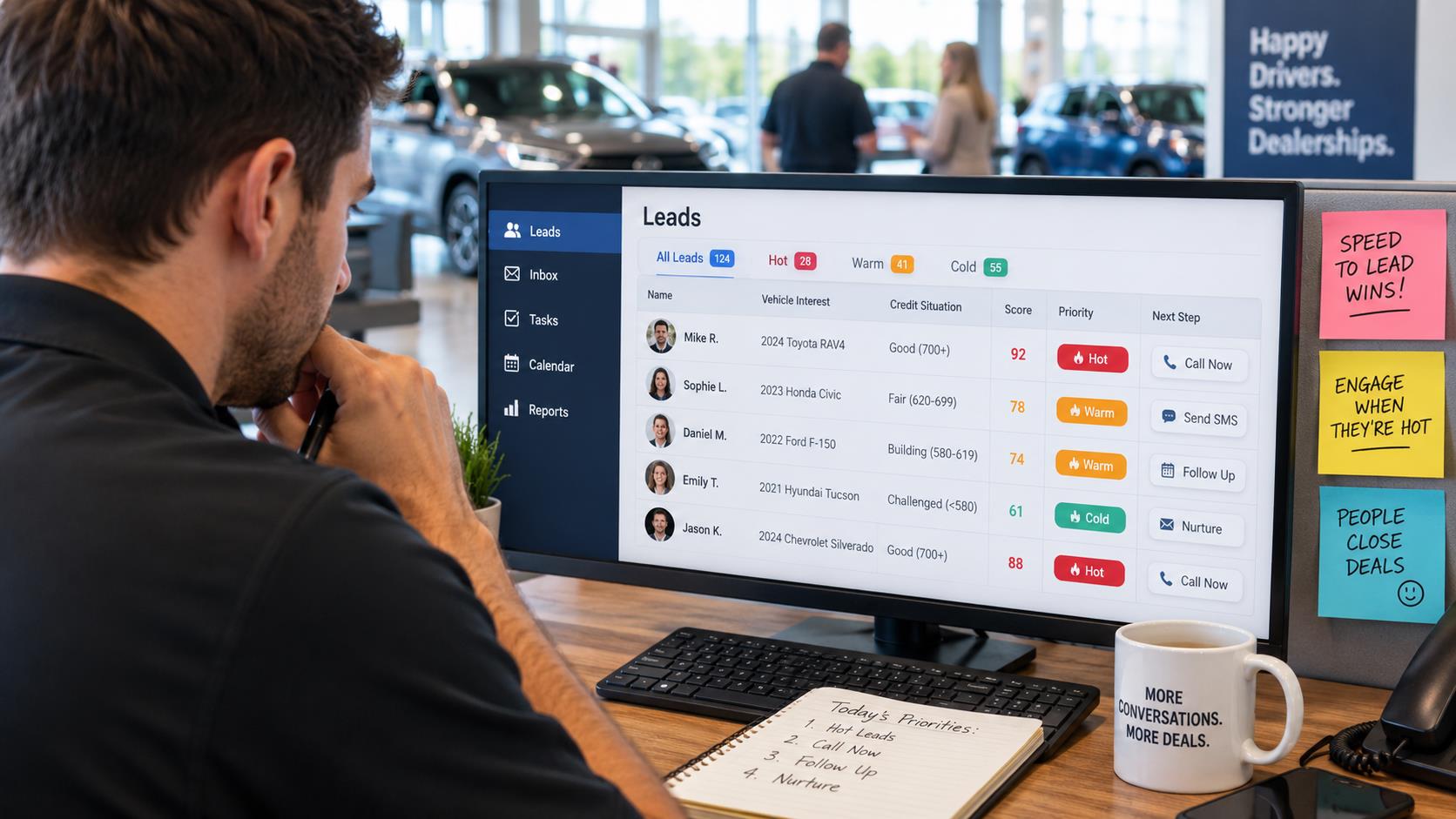 évaluation des leads automobiles
