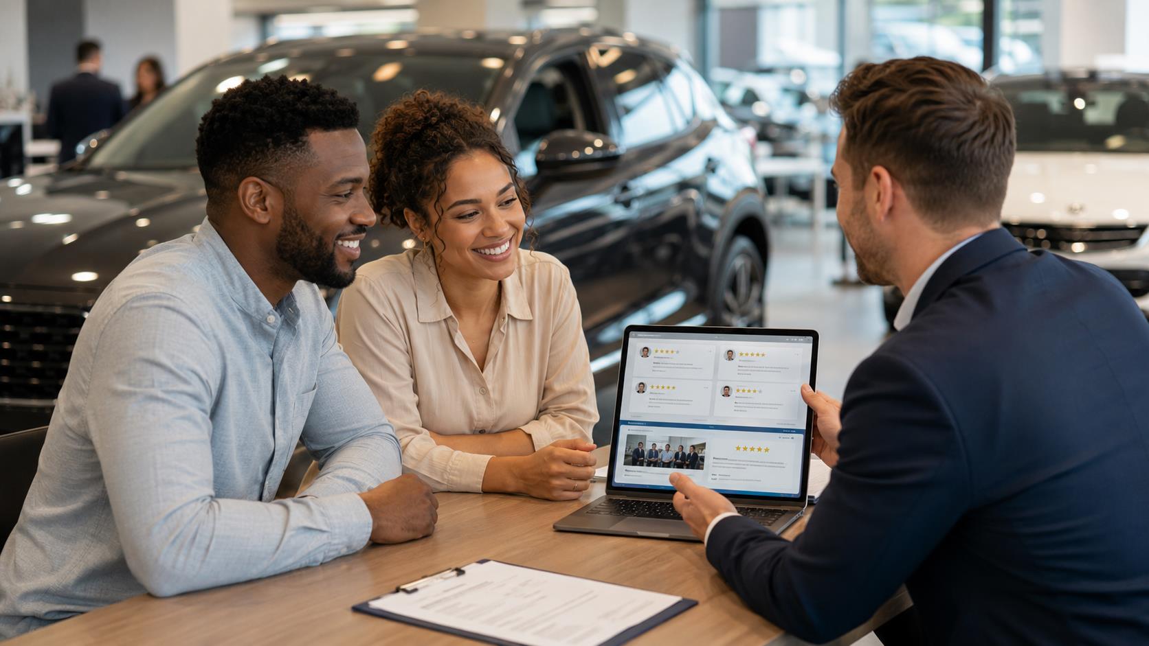 Preuve sociale concessionnaire auto