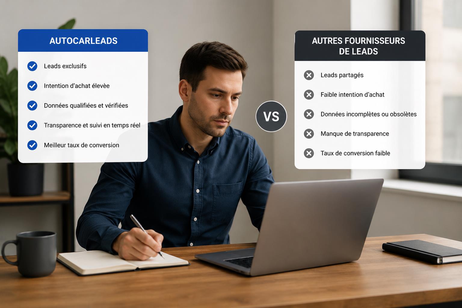 Autocarleads vs Fournisseurs de Leads Auto